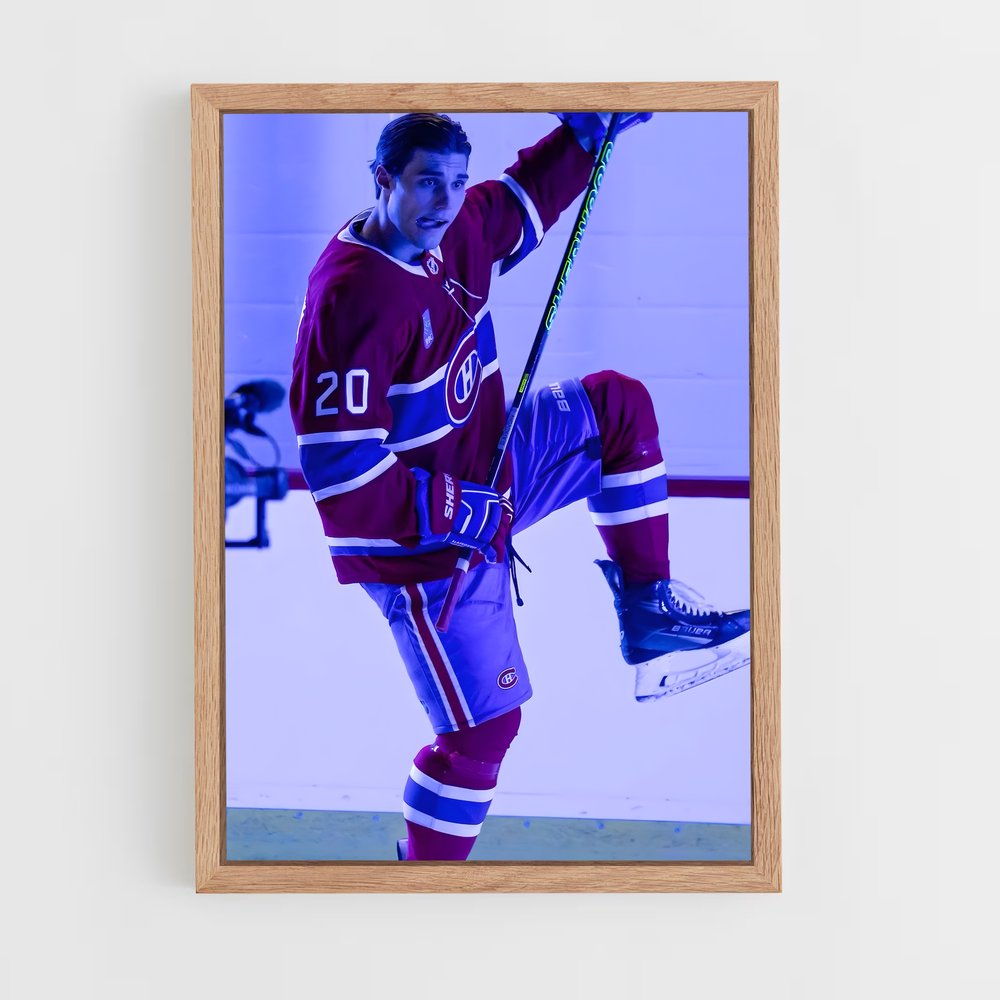 Poster L'Esprit du Hockey Slovak – affiche Hockey sur glace (vue 4)